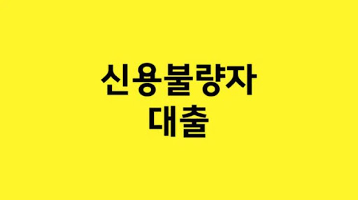 불확실한 미래 대비: 신용불량자 대출 전략