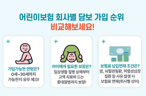 무배당 어린이보험가입순위