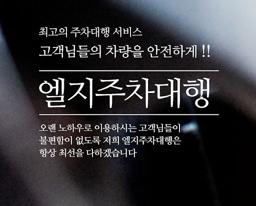 김포공항 주차대행의 완벽한 파트너, 엘지주차대행.